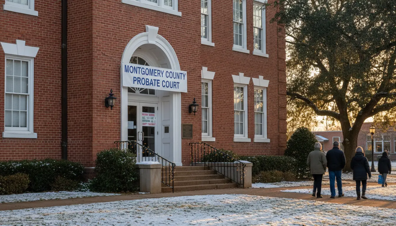 Montgomery County Probate Court Holiday Closure Announcement