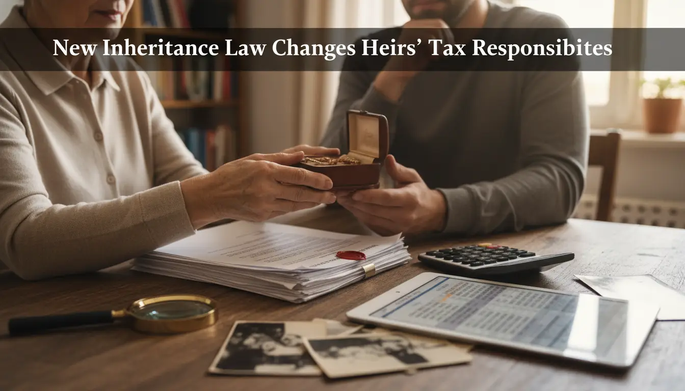New Inheritance Law Changes Heirs’ Tax Responsibilities