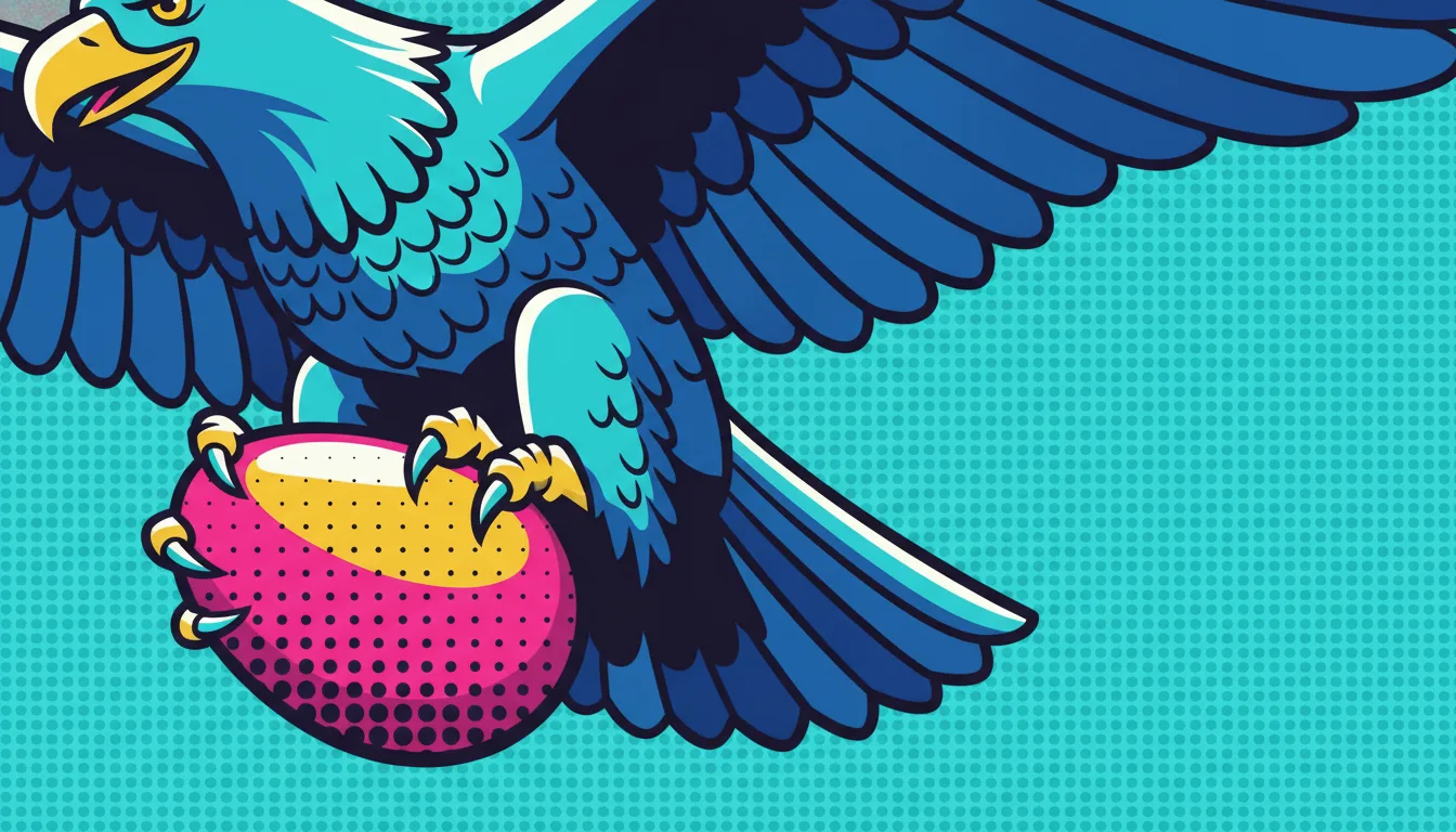 An eagle clutches a nest egg protectively, in reference to wealth transfer tips.