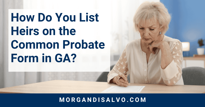 Georgia Probate Forms: Understanding Heir Designation Rules
