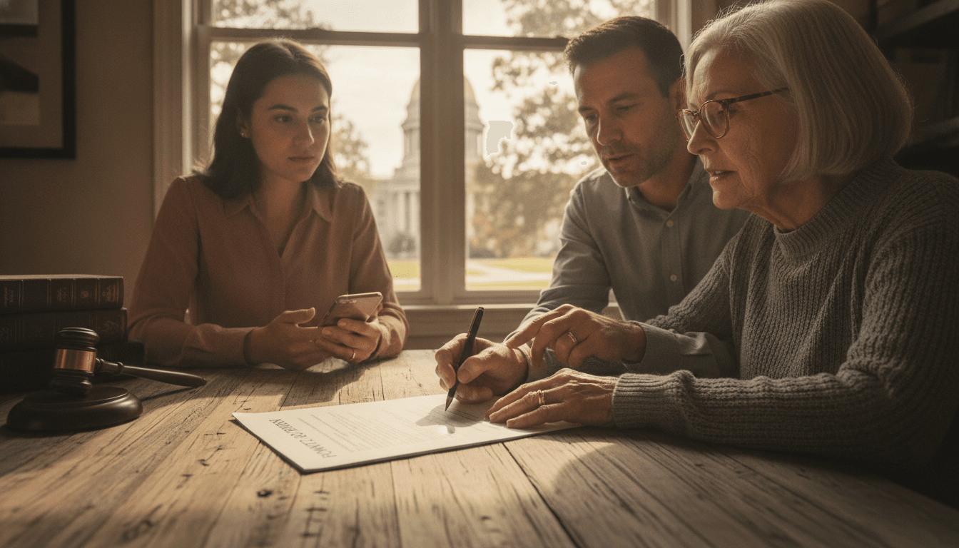 North Carolina Power of Attorney: Execution Requirements