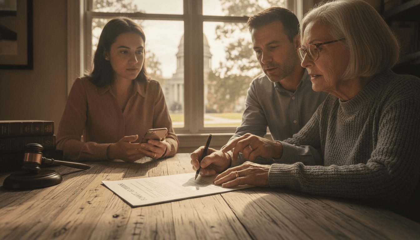 North Carolina Power of Attorney: Execution Requirements