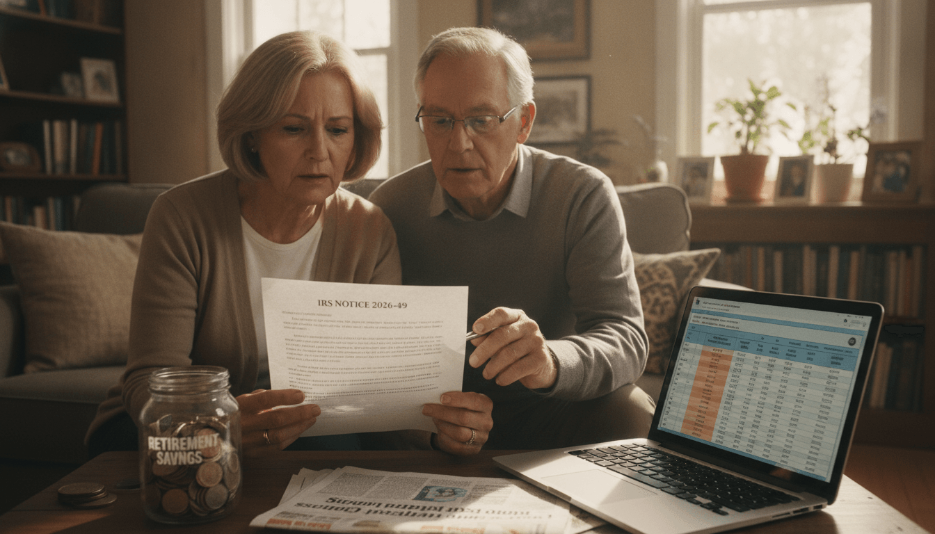 IRS Notice 2026-49: Retirement Rollover Rules Are Changing