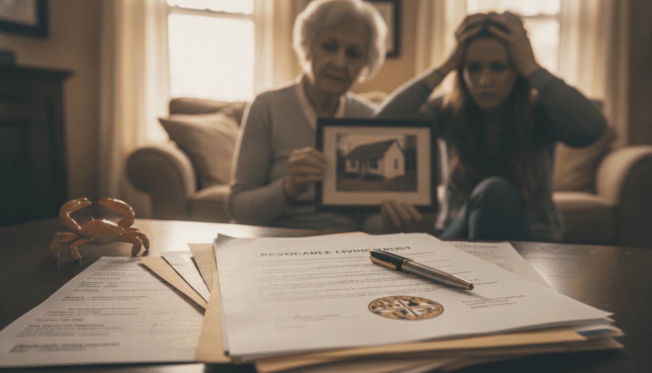 Trust Funding in Maryland: Why Empty Trusts Fail Families